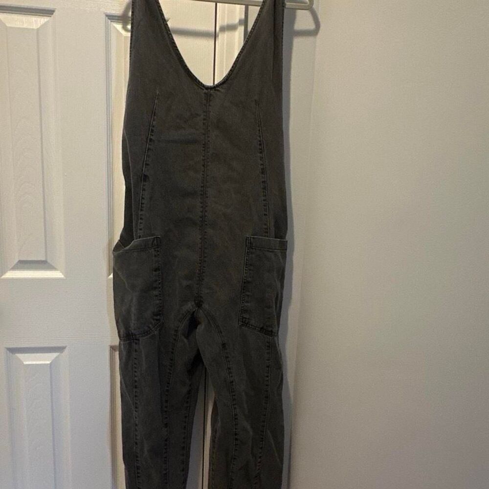Free-people Women's Black and Grey Jumpsuit